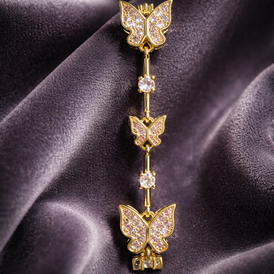 Butterfly Zirconia Bracelet