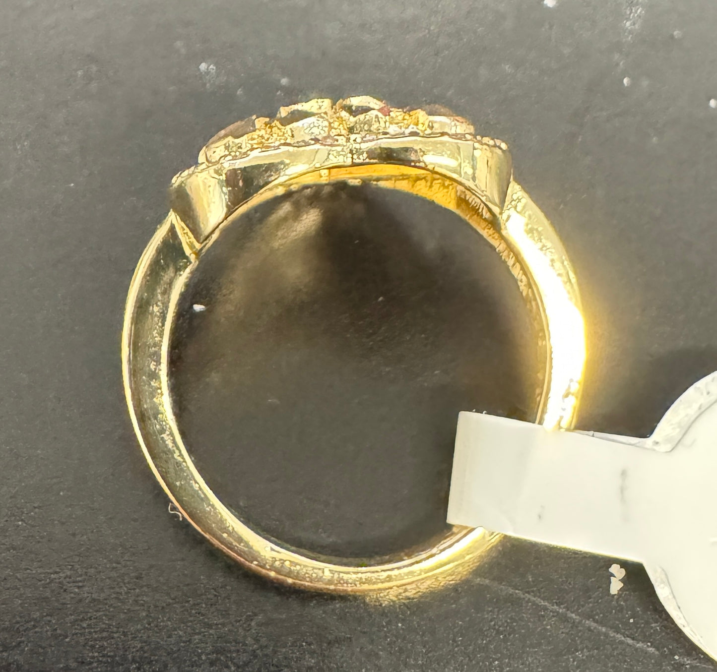 Gold Plated Heart Nugget