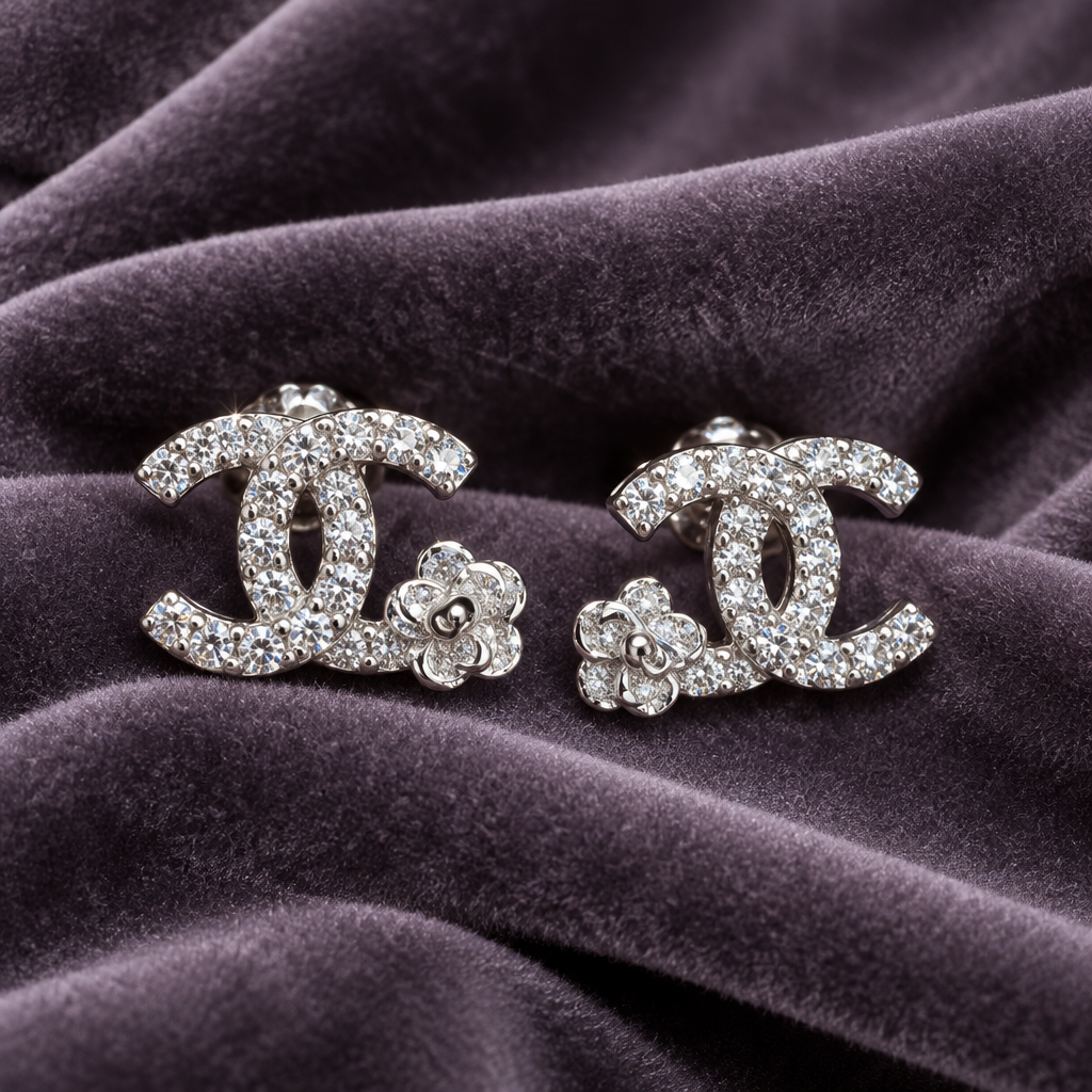 Zirconia Cc Flower Studs